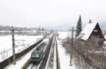ecco-rail  193 225 // Unweit der Station Salzburg Süd // 28. Januar 2023