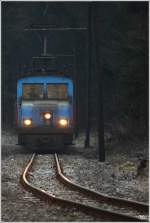 Teleaufnahme der Lok E3 welche auf der Breitenauerbahn von St.Erhard nach Mixnitz unterwegs war. 
Rograben 7_3_2012