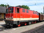Die 2095 008 im Bf. Sankt Pölten Alpenbahnhof, hier fertig mit ein zug nach Mariazell. 12-06-2012