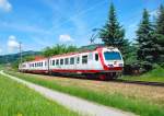 Der 4090 001 brachte am 20.5.2009 einen Regionalzug nach Laubenbachmhele.