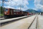 Am 7.7.2010 wurde der REX 6807/10 von der 1099 013 gezogen und dabei konnte ich den Zug im Endbahnhof Mariazell ablichten.