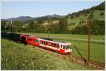 VT 5090 014 fhrt als R 6826 von Laubenbachmhle nach St.Plten. Kirchberg an der Pielach 1.8.2010