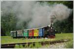 Der Stainzer Flascherlzug am 9.5.2012 aufgenommen zwischen Neudorf/Stainztal und Herbersdorf.