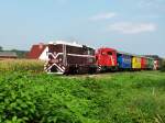 L45H070 und Mk48.2019 kurz nach der H-Lst lmhle Herbersdorf 6. September 2012