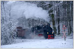 764-411R der Stainzer Bahn am 16.12.2018 kurz vor Kraubath.