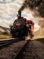 699.01 des Club 760 am 30.08.2026 bei einer Rangierfahrt im Bahnhof Mauterndorf.