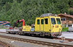Bahndienstfahrzeug im Bahnhof Mittersill.