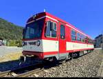 Pinzgauer Lokalbahn - VTs 17 als Reserve im Bhf F�hrt-Kaprun am 23.09.2026   Infolge Strecken unterhalt Zwischen Zell am See und F�hrt-Kaprun war hier Endstation f�r die Bahn.
