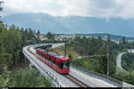 Stubaitalbahn: IVB Flexity 325 überquert am 23.