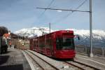 Die Neubaufahrzeuge von Bombardier sind seit Juli 2009 Alleinuntehalter auf der Stubaitalbahn.