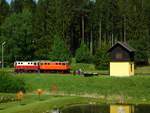 Die 2095er Loks waren in Alt Nagelberg als eine Modellbahn.