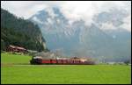 sterreichurlaub 2008 - Zillertalbahn: Der morgentliche Dampfzug von Jenbach nach Mayrhofen.