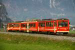 Zillertalbahn VT 3 + B4 38 + VT 6 von Jenbach Richtung Mayrhofen am 22.11.14