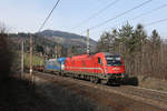 541.011+1216.922 fahren mit einen Rs-GAG am Eichberg bergwärts.