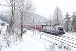 1116.250 fährt mit RJ-535 zwischen Klamm/Sch. und Breitenstein am 18.3.18