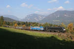 182.561+1216.920 fahren mit dem Stante-GAG bei der Steinbauer-Wiese am Eichberg. 10.10.18