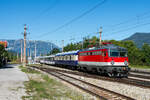 1142 671 mit MAV-Railtours Sonderzug, unterwegs nach Graz.