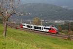 5022 040 als Leerpersonenzug bei Eichberg am 6.10.2014.