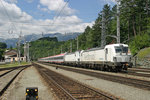 Ein Vectron-Tandem mit einen Probe-SZ. in Payerbach/R. am 7.8.16