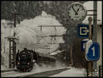 Wie schon jedes Jahr fand am Dreikönigstag der Winterdampf am Semmering statt. Gezogen wurde der Zug 14276 von der 50.1171. Schlöglmühl  07.01.2016