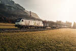 Am 02.11.2022 war es endlich soweit. Sechs Jahre nach der Betriebseinstellung fuhren in Zusammenarbeit vom Verein Gailtalbahn und der Steiermarkbahn wieder Holzzüge ins obere Gailtal. Aufgrund zu großen Länge wurde der Zug von STBAT 1223 004 in zwei Teilen von Villach Ost nach Kötschach-Mauthen gebracht. Anschließend ging es einen bzw. zwei Tage später wieder mit beiden Teilen retour nach Villach und dann gesammelt weiter zum Kunden Mayr-Melnhof nach Leoben. Hier zu sehen ist der erste Teil des Holzzuges bei Nötsch.

Zug: SLGAG 97002
Laufweg: Villach Ost ➤ Hermagor ➤ Kötschach-Mauthen