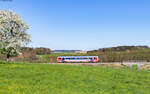 5047 078 als R 3478 (Schärding - Attang-Puchheim) bei Niederbrunn 19.4.25