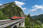 ÖBB 1144 092 / Krauselklauseviadukt Breitenstein, 27.