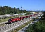 Der RJX 131  Miramare  verbindet die Bundeshauptstadt Wien sowie die italienische Hafenstadt Triest. Am Sonntag den 30. August 2026 wurde besagter Zug von der 1216 018 traktioniert, und von mir auf seiner Fahrt nach Trieste Centrale in Wundschuh an der Koralmbahn bildlich fesgehalten.