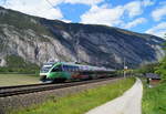 4024 088-9 als S 2 (Jenbach - Ötztal) bei Haiming, 01.06.2019.