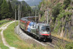 �BB 1216 006  66 Jahre Roco  mit RJ 85 M�nchen - Venedig, Gries am Brenner, 04.08.2026