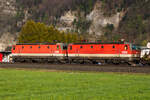 1144 021-3 und 046-0 bei Hohenems.