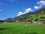 18/09/2020: REX 1849 (Fortezza/Franzensfeste - Lienz) hier zwischen Weitlanbrunn und Sillian, in kürze trifft er auch bereits in Sillian ein.