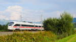 Auf der Strecke der Salzburg Tiroler Bahn der ICE-T  Freie und Hansestadt Hamburg  als ICE 1281 München - Schwarzach-ST. Veit  zwischen Brixen im Thale und Kirchberg in Tirol (sorry Notschlachtung); 31.08.2019

