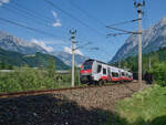 4748 022 war am 21.06.2026 als R 1510 auf dem Weg von Salzburg nach Saalfelden.