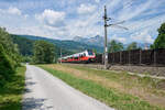 4746 036 war am 21.06.2026 als R 1512 auf dem Weg von Salzburg nach Saalfelden.