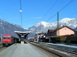 Bhf.Saalfelden mit dem  untauglichen  CS8073101-2(REX1527); 090205
