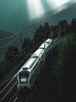 Ein �BB 4110 durchf�hrt am 12.08.2026 auf dem Weg nach Salzburg die aufgelassene Haltestelle Oberfalkenstein.
 
——————
 
Zug: IC 898 .
Laufweg: Villach Hbf ➤ Spittal-Millst�ttersee ➤ Bad Gastein ➤ Schwarzach-St. Veit ➤ Bischofshofen ➤ Salzburg Hbf