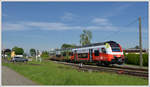 4746 049 als 4171 von Spielfeld nach Bad Radkersburg kurz nach der Ausfahrt aus dem Bahnhof Murek, heute am 8.5.2020.