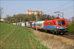 1116 017 MAV Cargo Hungaria f�hrt mit RoLa 41311 von Wels nach Hegyeshalom.