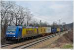 185.518 mit dem TEC43942; Unter-Oberndorf, 19.3.2011