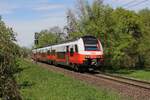 Ein gewohntes Bild auf der Südbahn rund um Graz sind die von Siemens gebauten Triebwagen der Reihe 4744  DESIRO Mainline , auch als  cityjet  bekannt, die als S-Bahn oder REX Züge unterwegs