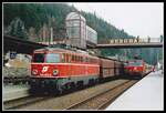 1042 622 und 1044 065 in Bad Gastein am 21.03.1996.