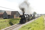 52.100 + 52.1227 mit Sonderzug bei St.Johann in der Haide am 16.09.2016.