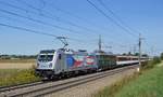 187 344 und 1010 10 sind am 20.09.2019 mit einem Sonderzug 
kurz vor Marchtrenk mit einem Sonderzug vorgefahren!