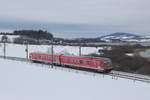 628 630 als 5868 von Braunau am Inn, vorbei am Wallersee und weiter über Salzburg Hauptbahnhof nach Freilassing, am 15.01.2019