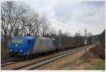 185.524 mit dem TEC41142; Unter-Oberndorf, 19.3.2011