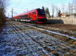 80 90 760-7 Afmpz bzw. Steuerwagen voraus, RJ545, bei Timelkam; 170102