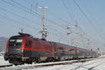 1116 209 + RJ 640, Attnang - Puchheim. (20.01.2017)