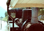 Zahnraddampflok der Achenseebahn, Station Achensee, Österreich 1983