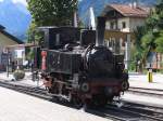 Zahnradlok Nr 2 “Jenbach” (Wiener Lokomotivfabrik Floridsdorf, Baujahr 1889) auf Bahnhof Jenbach Achenseebahnstation am 15-08-2010.